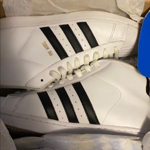 Rear adidas shoes size 7.5
